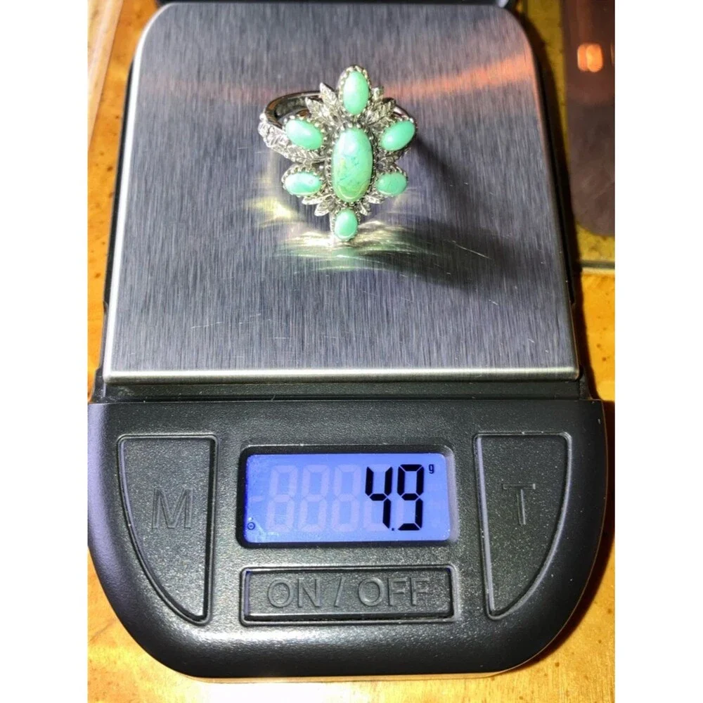 Royston Turquoise Sterling Silver Ring Size 7